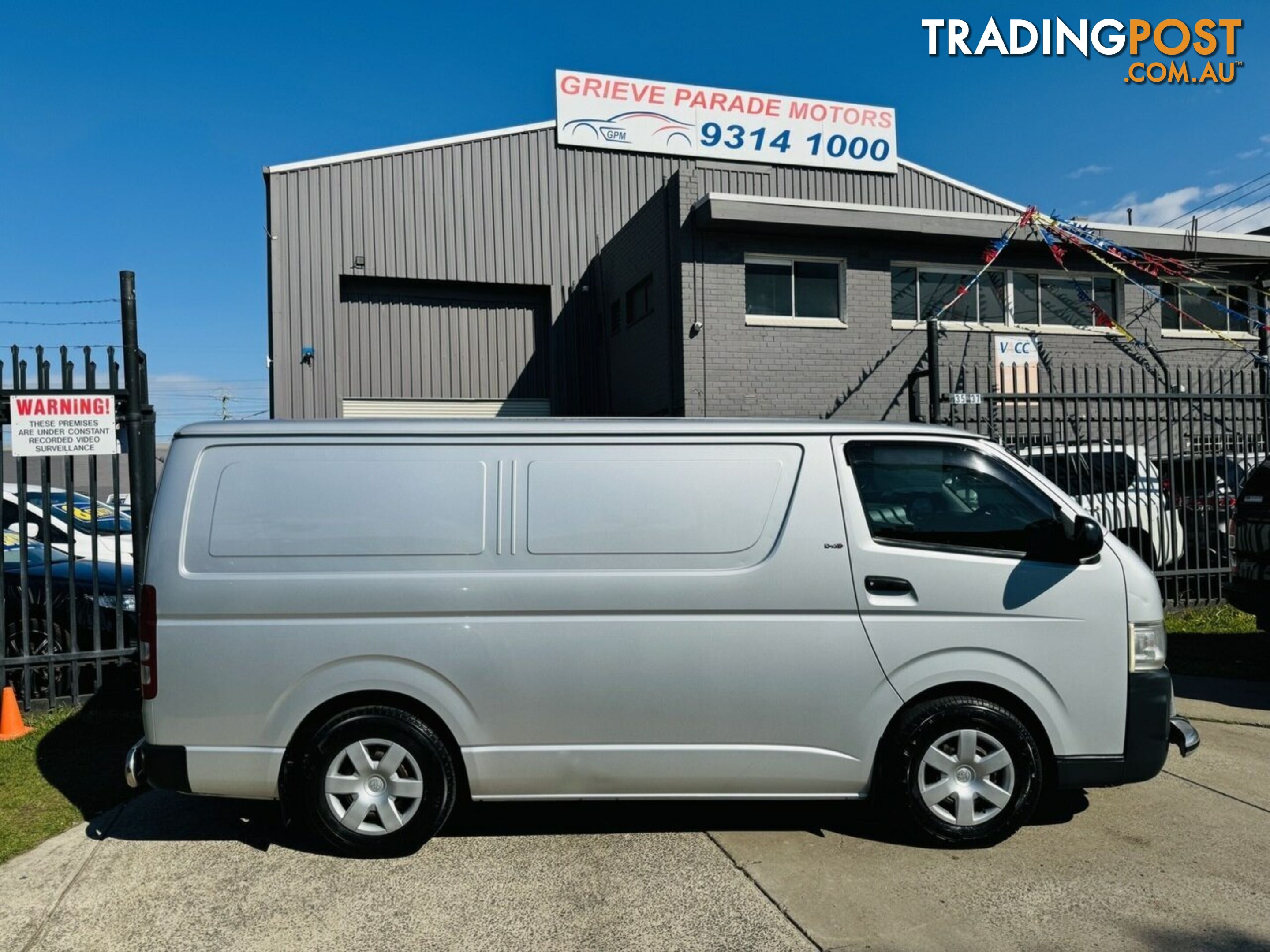 2008 Toyota HiAce LWB KDH201R MY07 Upgrade Van