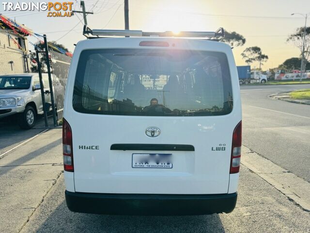 2017 Toyota HiAce LWB KDH201R MY16 Van