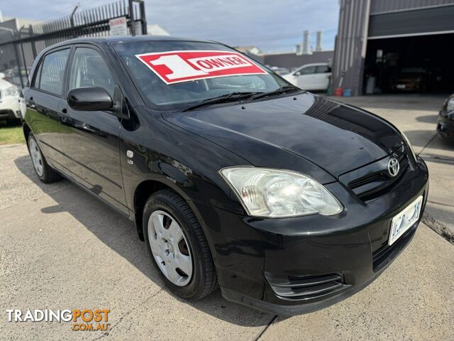 2007 Toyota Corolla Ascent Seca ZZE122R MY06 Upgrade Hatchback