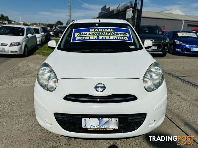 2012 Nissan Micra ST K13 Hatchback