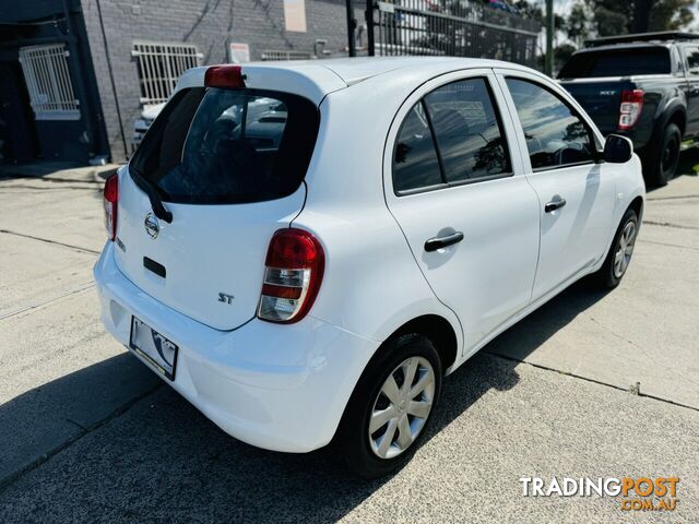 2012 Nissan Micra ST K13 Hatchback