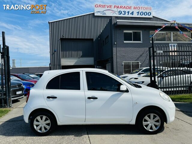 2012 Nissan Micra ST K13 Hatchback