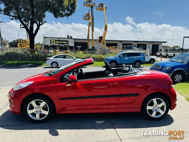 2011 Peugeot 207 CC 1.6 MY10 Cabriolet