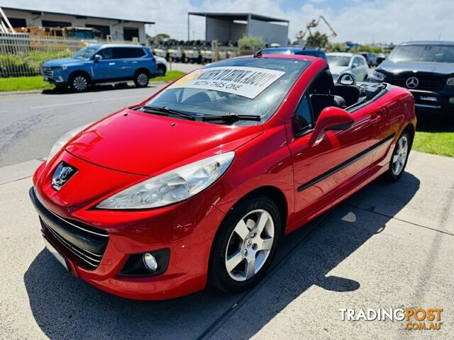 2011 Peugeot 207 CC 1.6 MY10 Cabriolet