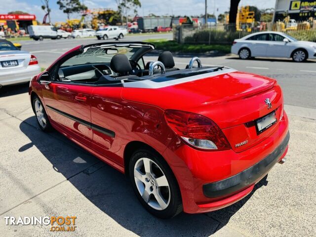 2011 Peugeot 207 CC 1.6 MY10 Cabriolet