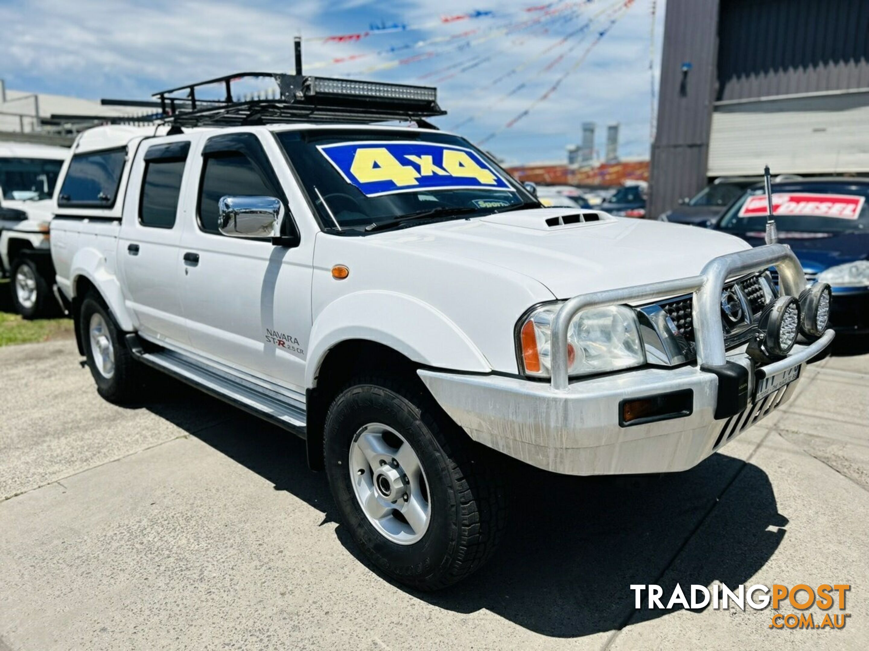 2009 Nissan Navara ST-R (4x4) D22 MY08 Dual Cab Pick-up