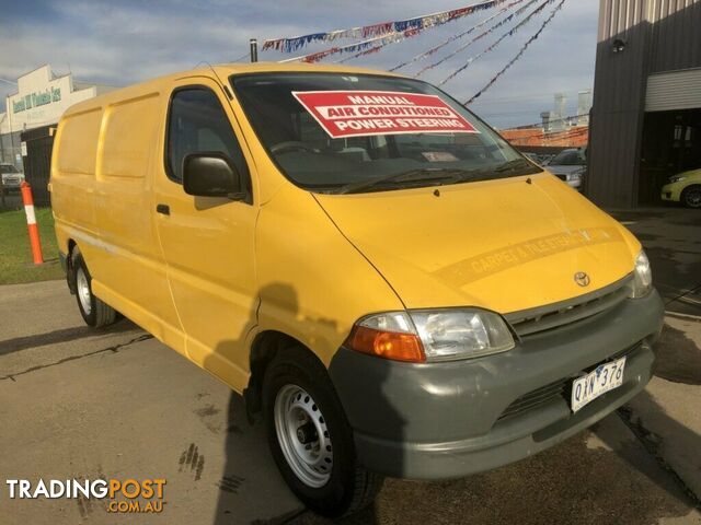 2001 TOYOTA HIACE SBV LWB RCH22R 4D BLIND VAN