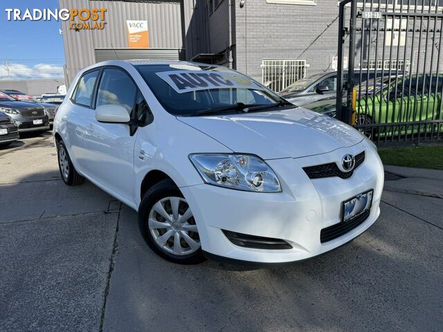 2008 Toyota Corolla Ascent ZRE152R Hatchback