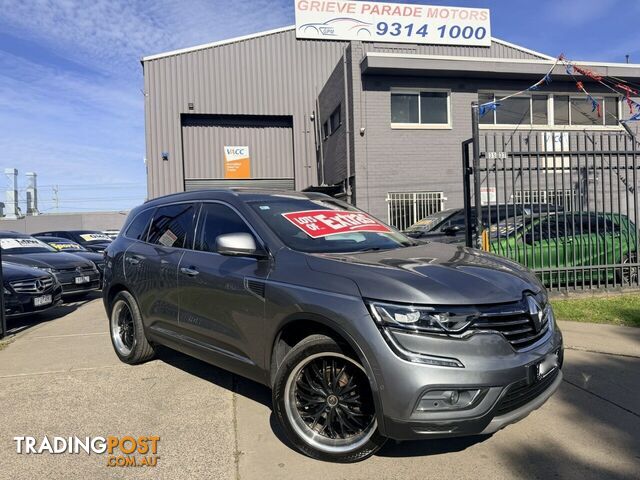 2017 Renault Koleos Intens X-Tronic (4x4) XZG Wagon