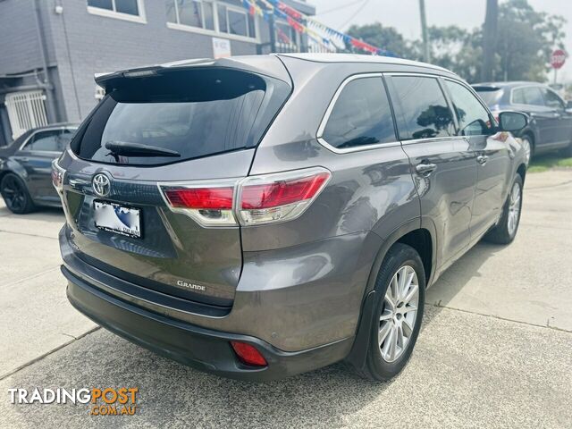 2015 Toyota Kluger Grande (4x2) GSU50R Wagon