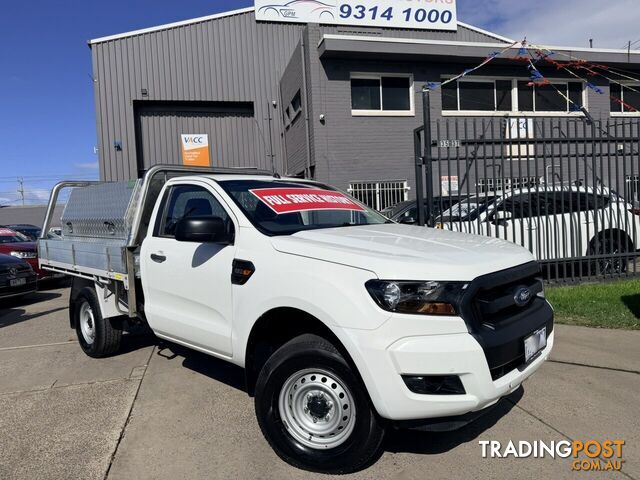 2018 Ford Ranger XL 2.2 Hi-Rider (4x2) PX MkII MY17 Update Cab Chassis