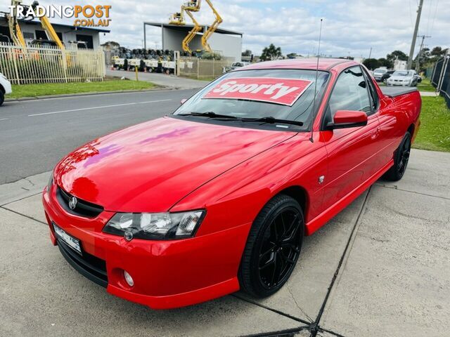 2002 Holden Commodore S VY Utility