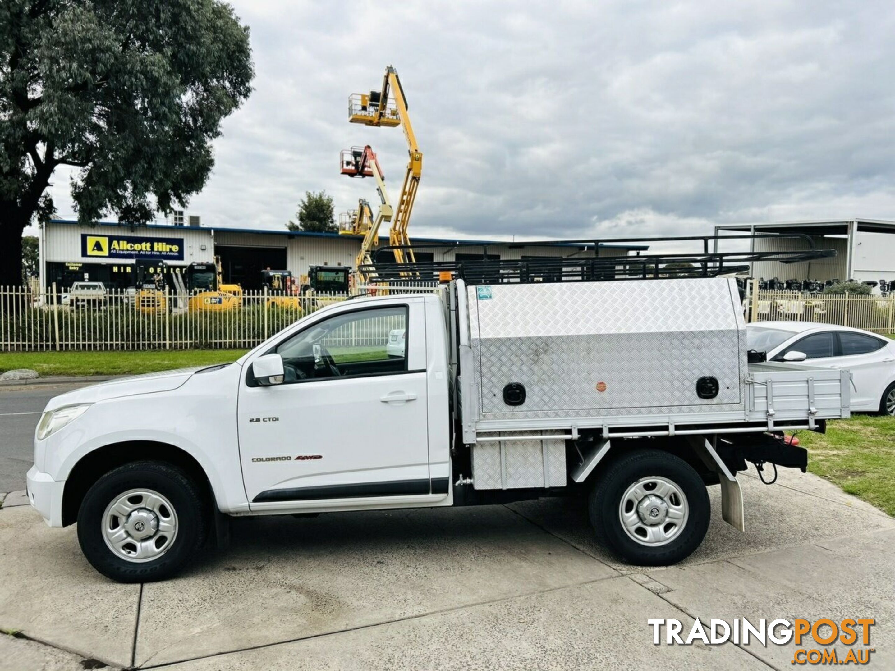 2012 Holden Colorado LX (4x4) RG Cab Chassis