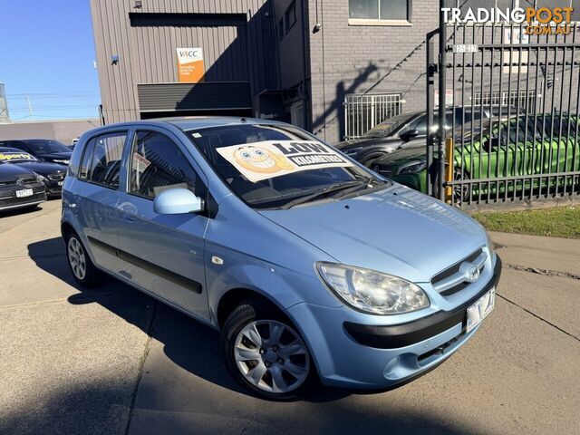 2008 Hyundai Getz SX TB MY09 Hatchback