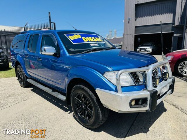 2012 Nissan Navara ST-X 550 (4x4) D40 MY12 Dual Cab Utility