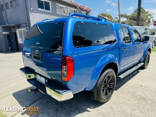 2012 Nissan Navara ST-X 550 (4x4) D40 MY12 Dual Cab Utility