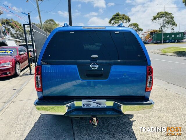 2012 Nissan Navara ST-X 550 (4x4) D40 MY12 Dual Cab Utility