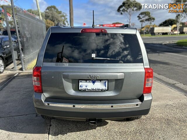 2012 Jeep Patriot Sport (4x2) MK MY12 Wagon