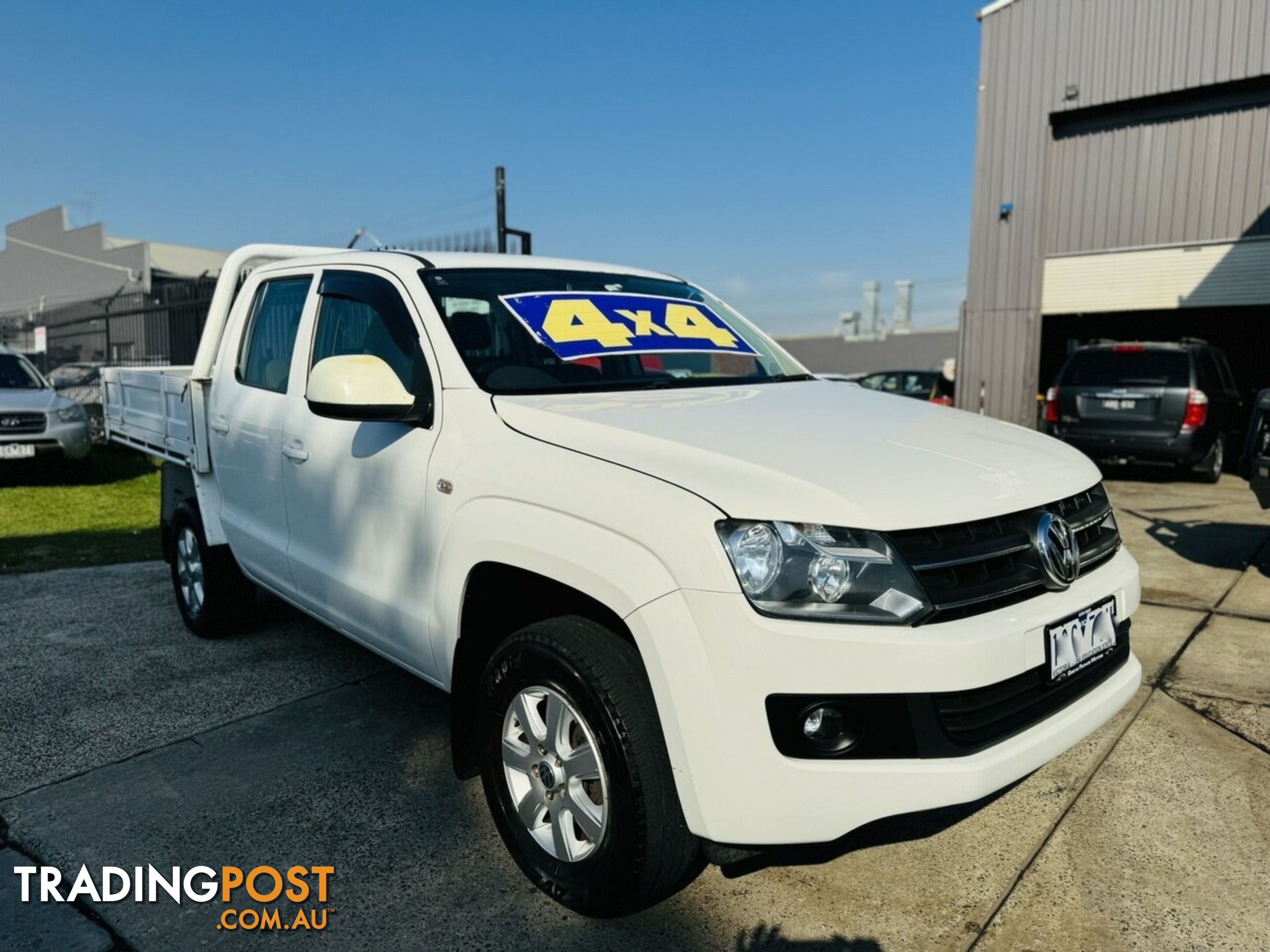 2013 Volkswagen Amarok TDI400 Trendline (4x4) 2H MY12.5 Dual Cab Chassis