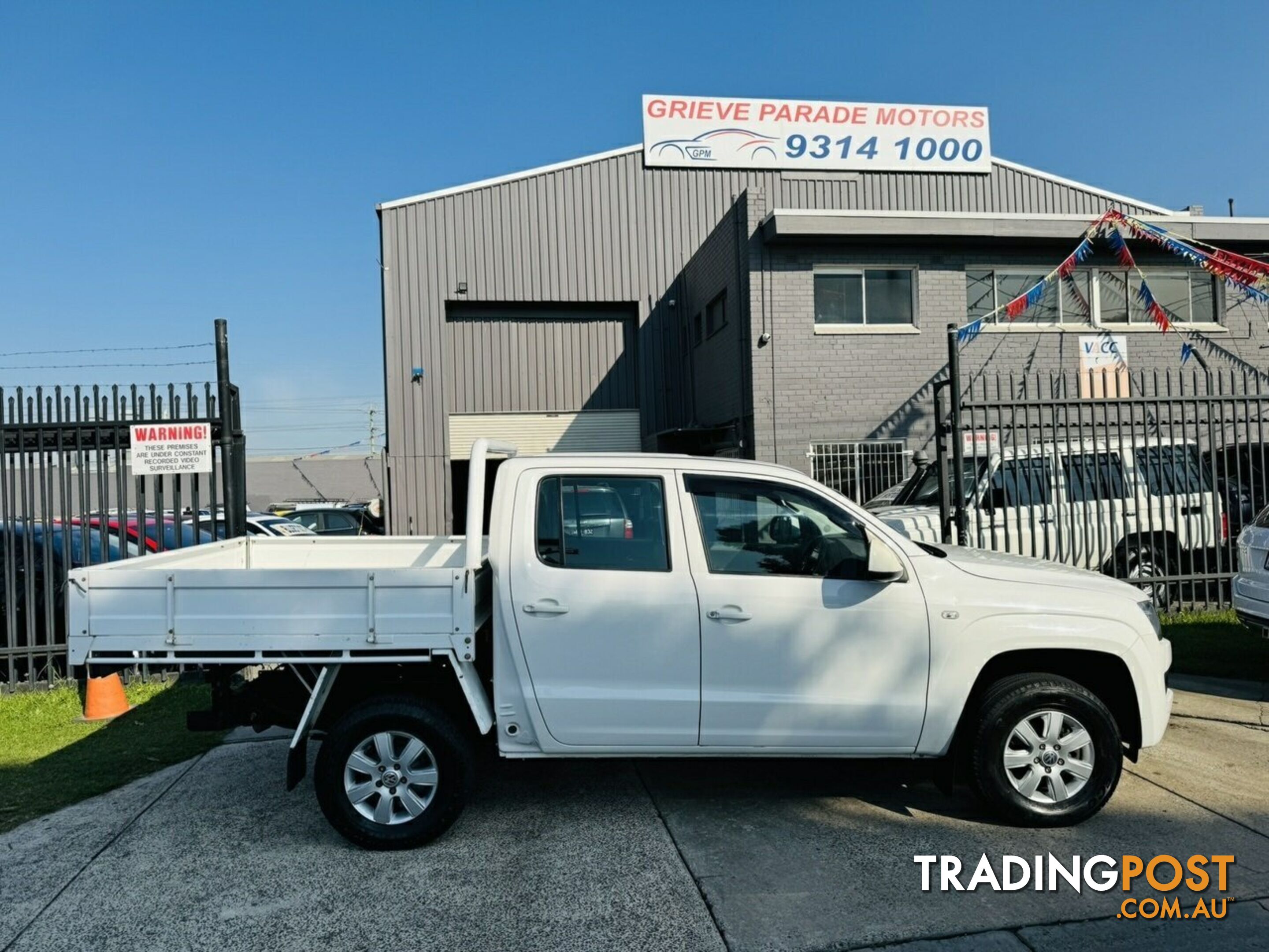 2013 Volkswagen Amarok TDI400 Trendline (4x4) 2H MY12.5 Dual Cab Chassis