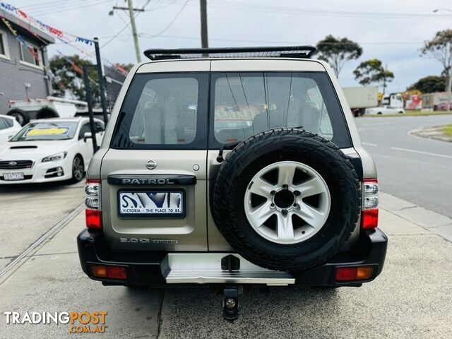 2002 Nissan Patrol ST (4x4) GU III Wagon