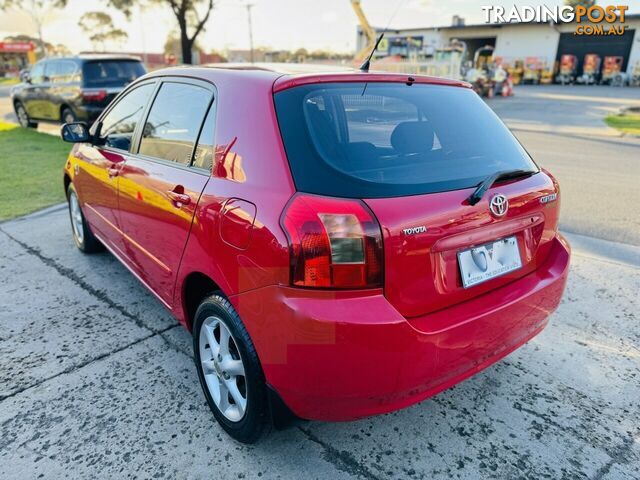 2003 Toyota Corolla Conquest Seca ZZE122R Hatchback