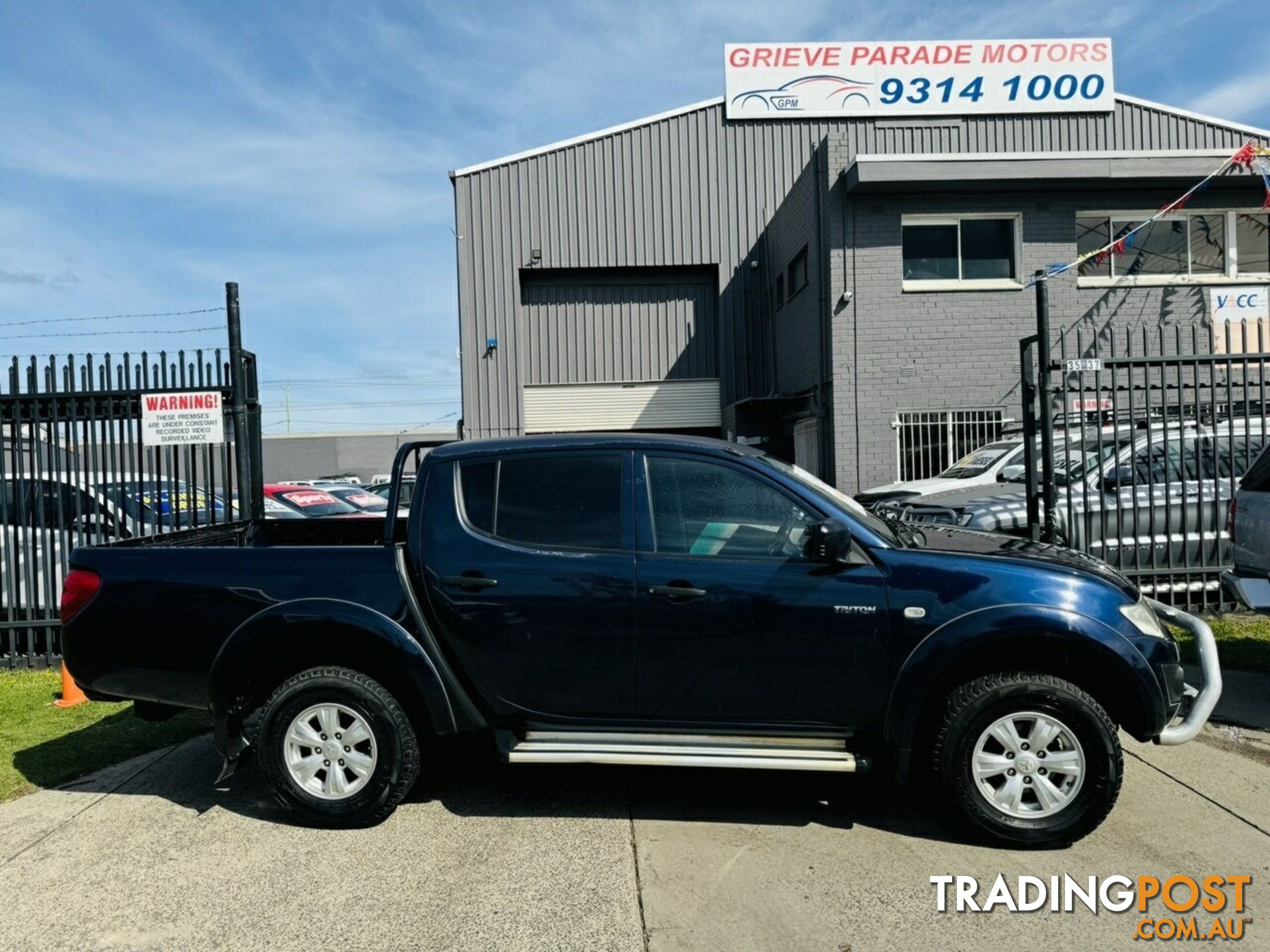 2010 Mitsubishi Triton GL-R MN MY10 Double Cab Utility