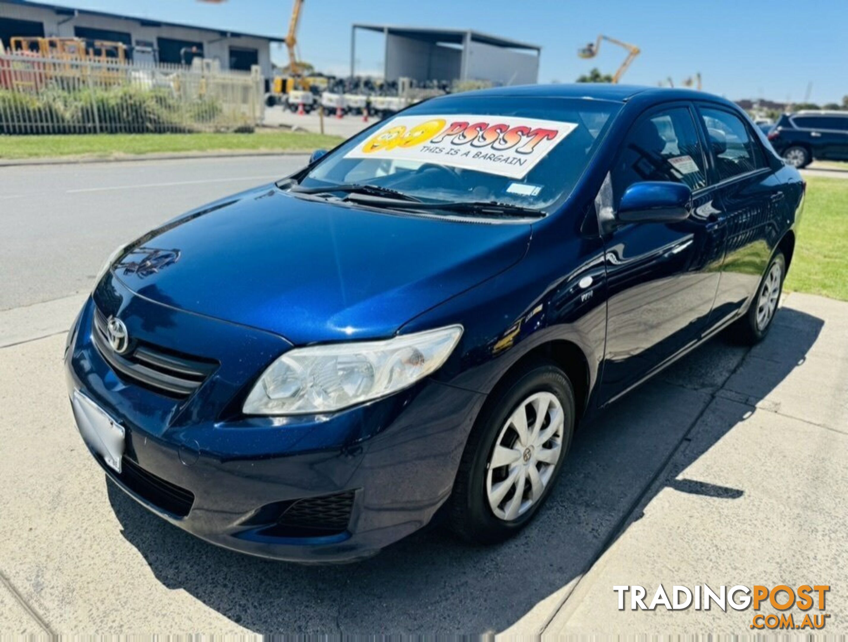 2007 Toyota Corolla Ascent ZRE152R Sedan