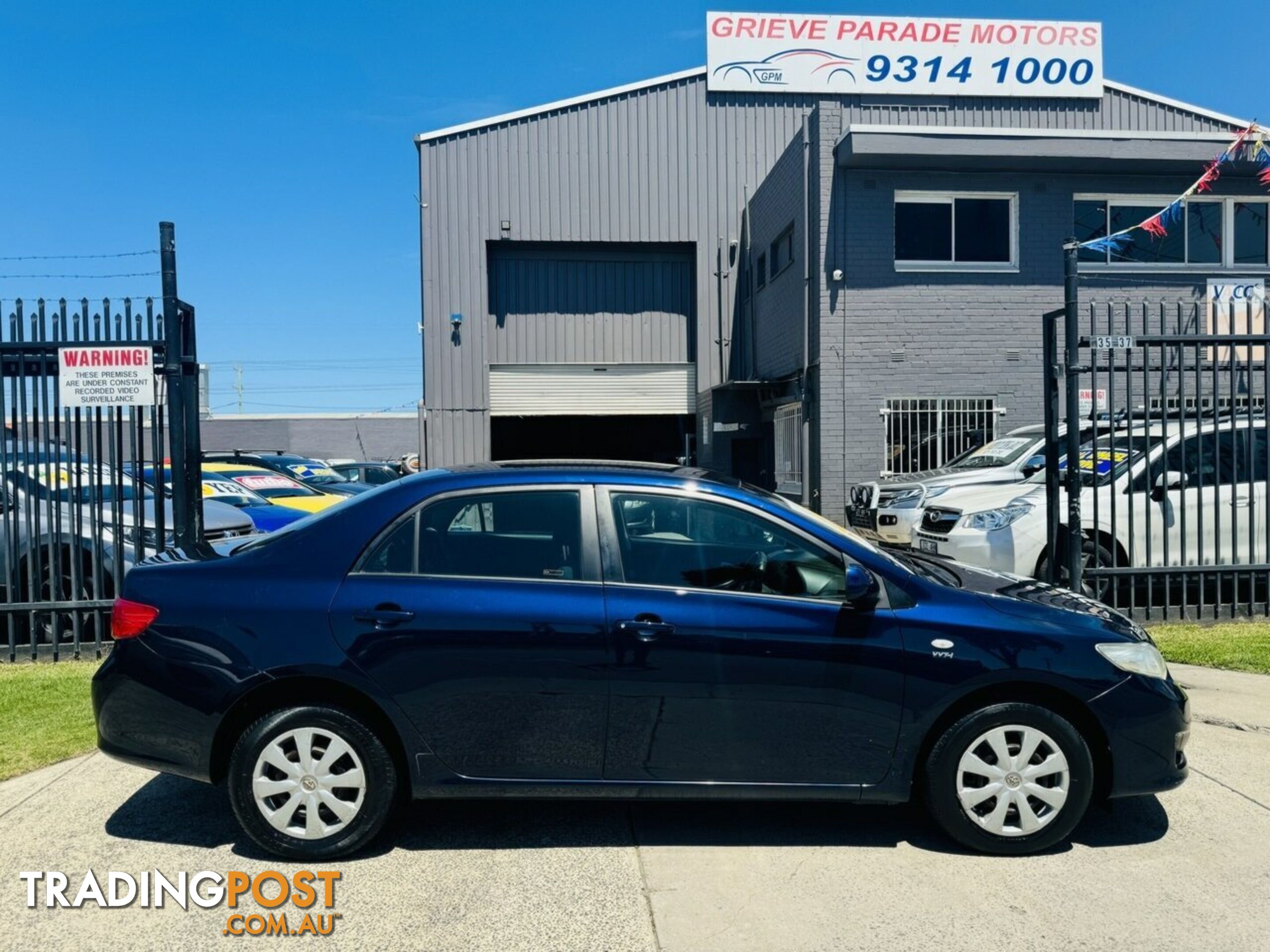 2007 Toyota Corolla Ascent ZRE152R Sedan