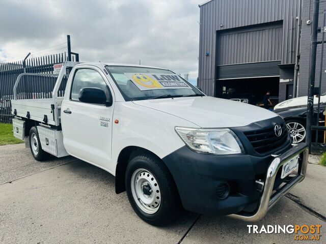 2015 Toyota Hilux Workmate TGN16R MY14 Cab Chassis