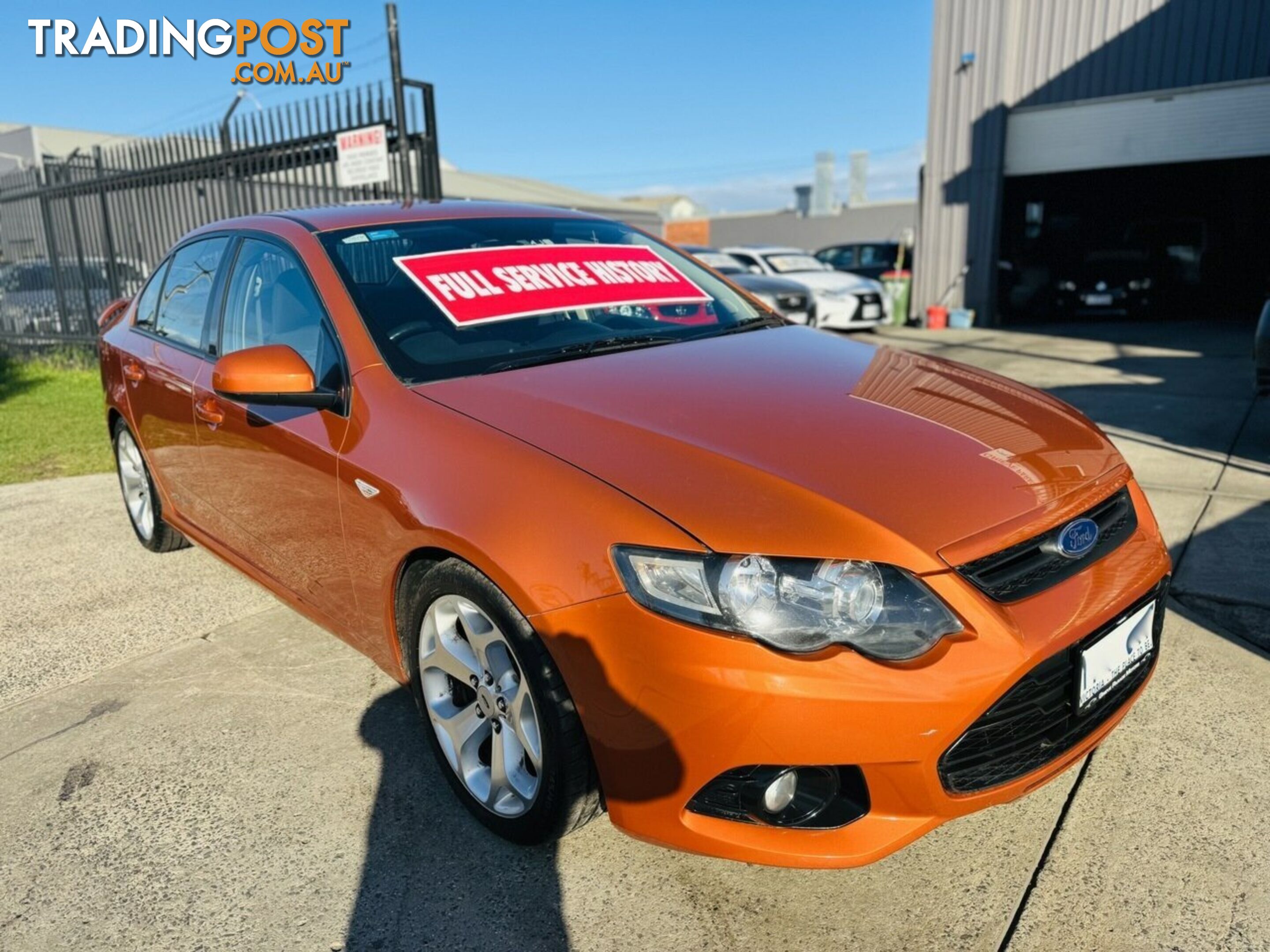 2011 Ford Falcon XR6 FG MK2 Sedan