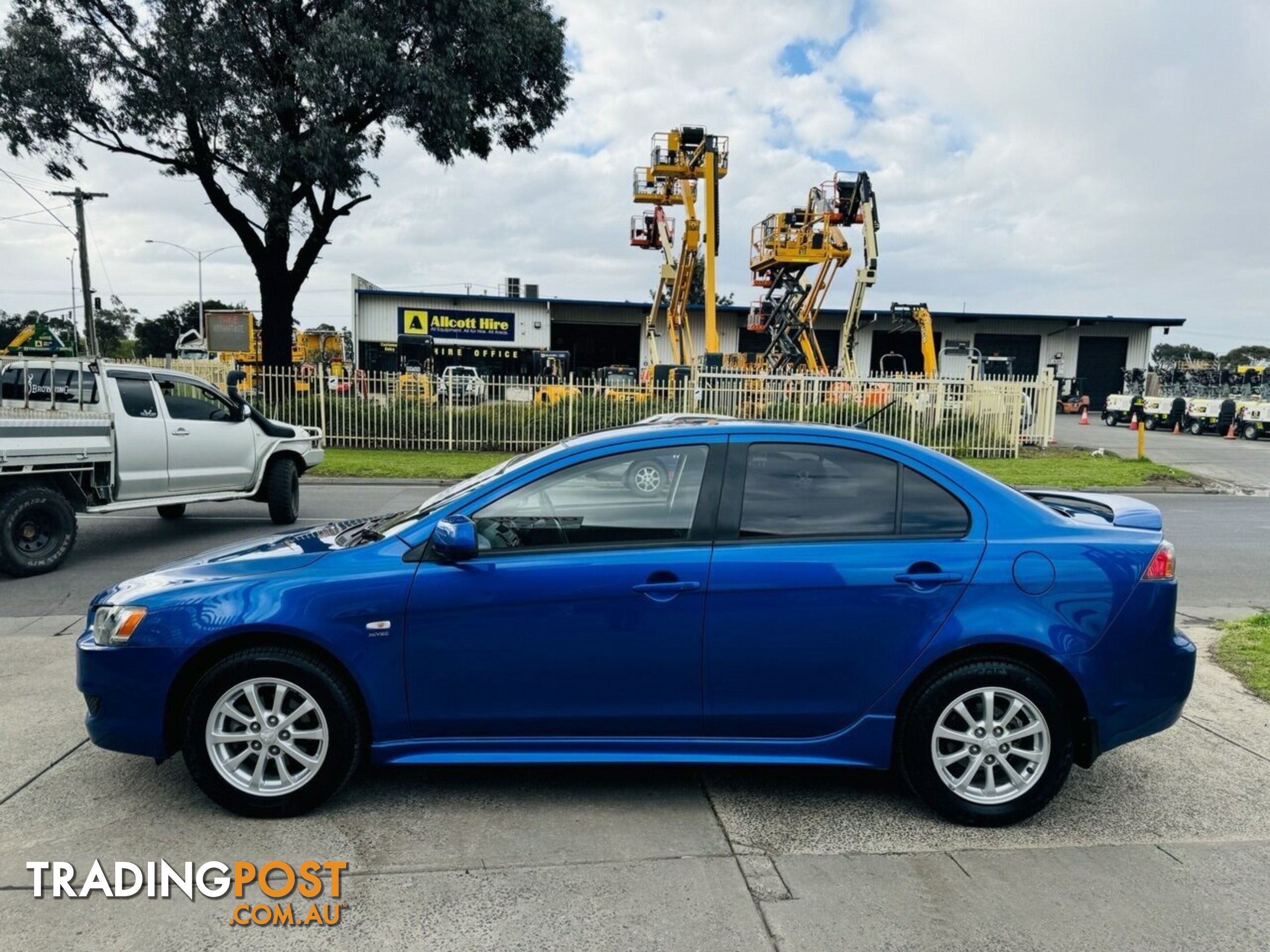 2010 Mitsubishi Lancer Activ CJ MY10 Sedan