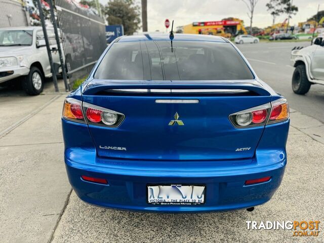 2010 Mitsubishi Lancer Activ CJ MY10 Sedan