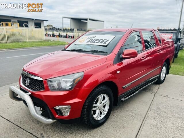 2012 Ssangyong Actyon Sports SX Q100 MY12 Double Cab Utility