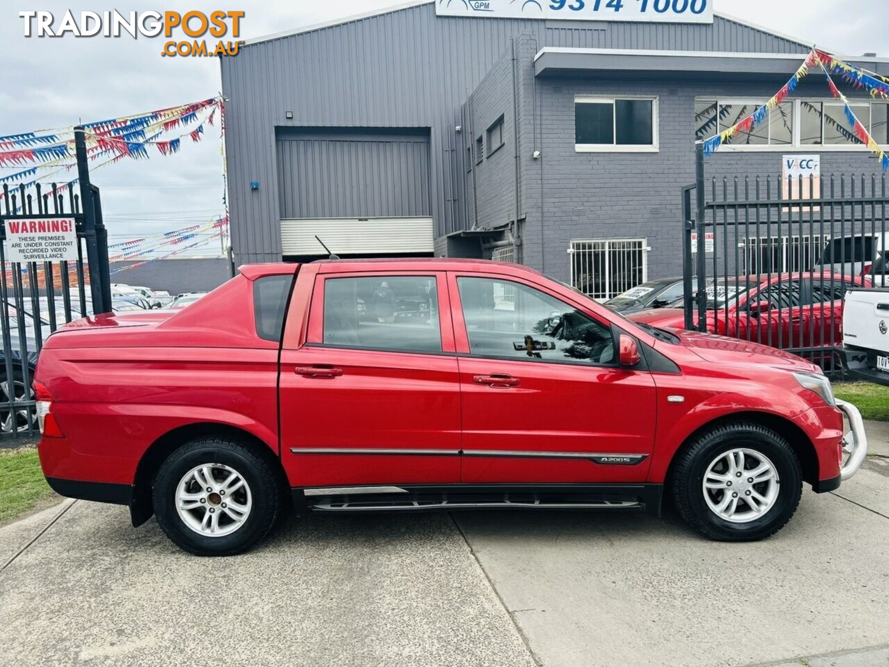 2012 Ssangyong Actyon Sports SX Q100 MY12 Double Cab Utility