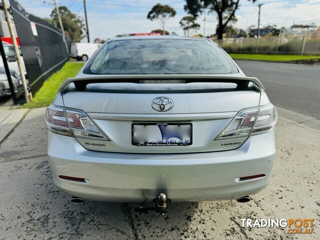 2010 Toyota Aurion Touring SE GSV40R 09 Upgrade Sedan