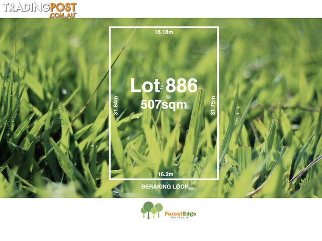 Lot 886 Beraking Loop DALYELLUP WA 6230