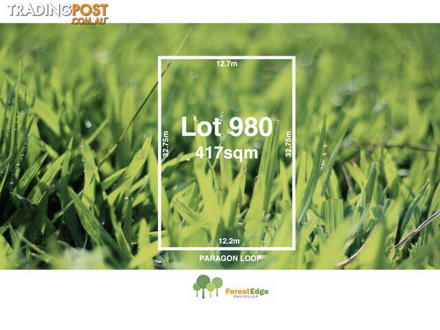 Lot 980 Paragon Loop DALYELLUP WA 6230