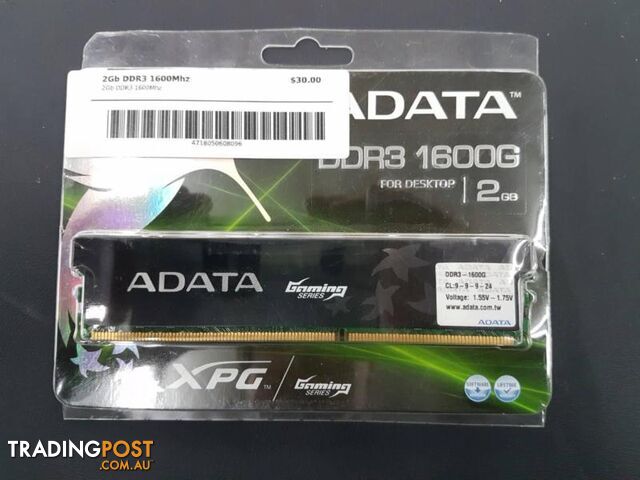 ADATA 2GB DDR3 1600