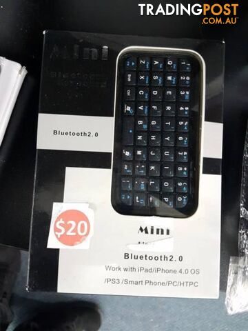 Mini Bluetooth Keyboard: Wireless Bluetooth 2.0 Keyboard