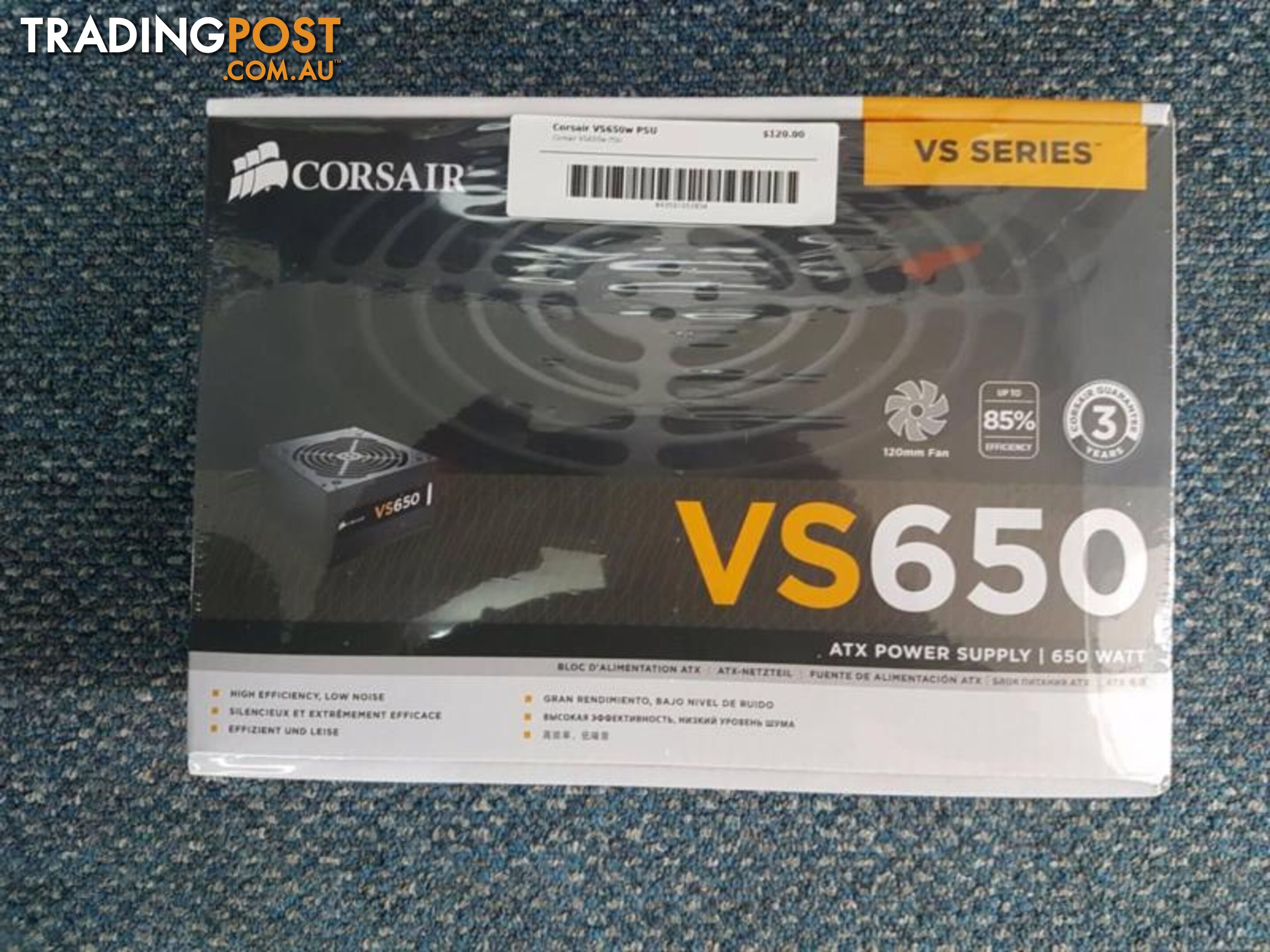 Corsair VS650 650-Watt ATX12V Power Supply