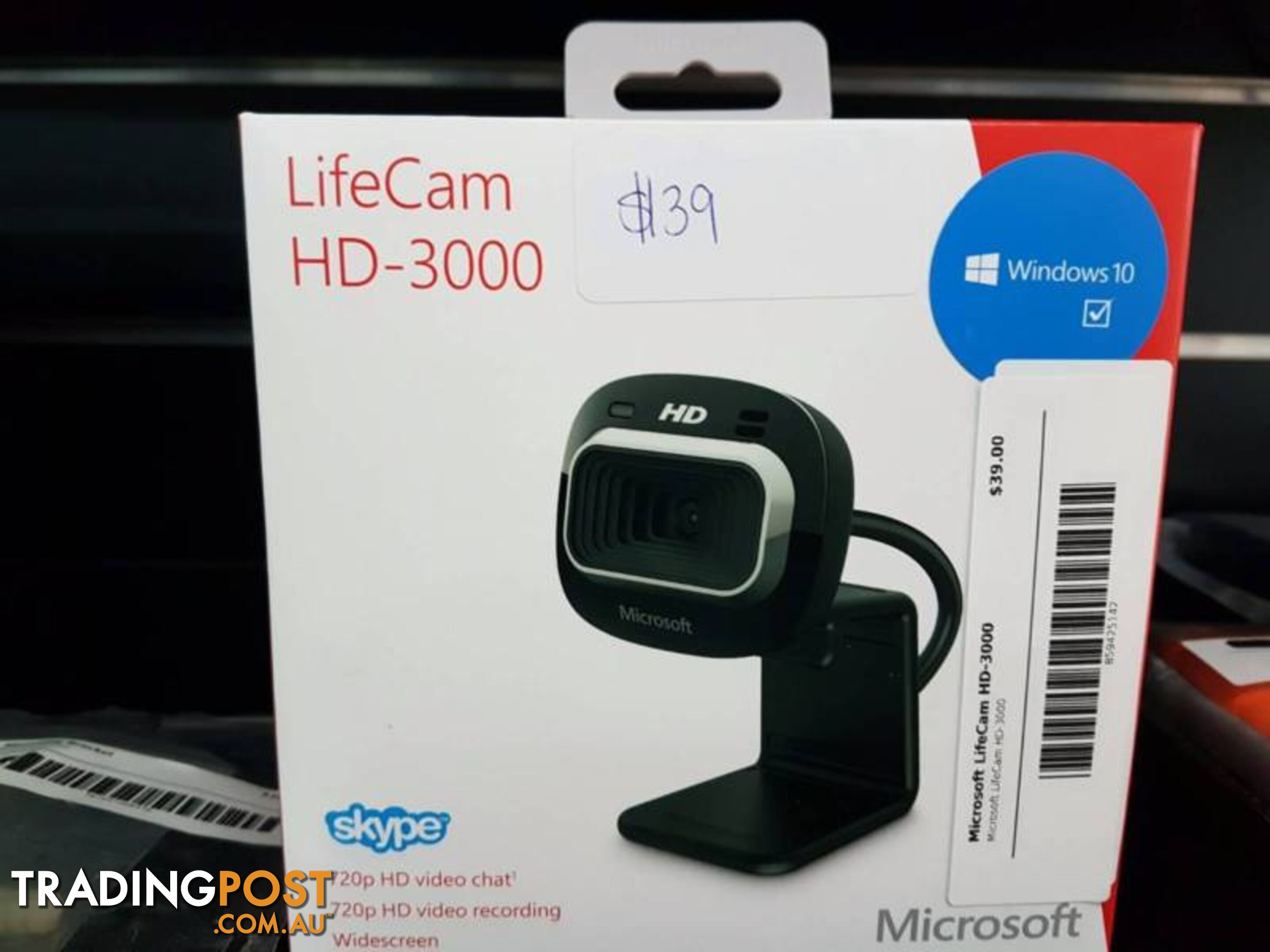 Microsoft LifeCam HD-3000 Webcam