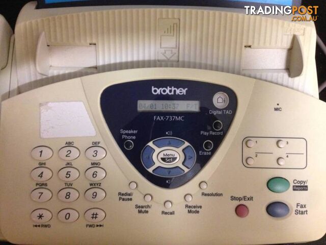 Brother Fax Machine FAX-737MC - photo 4 of 10