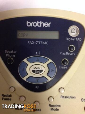 Brother Fax Machine FAX-737MC - photo 2 of 10