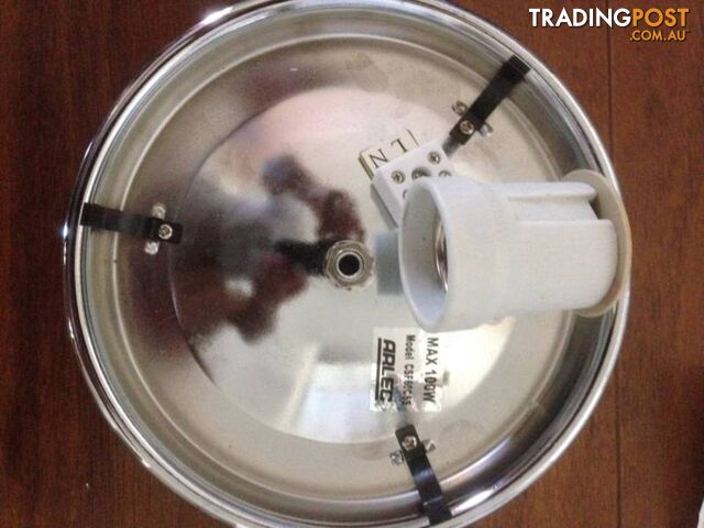 Arlec Clipper Light Kit Stainless Steel Finish - NO Glass Cover. - photo 3 of 4