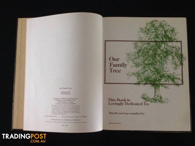 Our Family Tree Book - photo 3 of 5