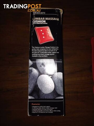 Lumbar Massage Cushion with 6 Vibrating Nodes - photo 3 of 6