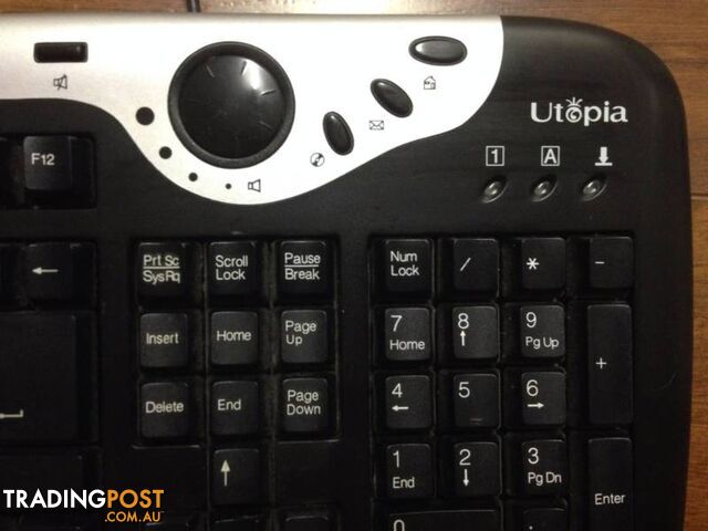 Utopia Computer Multimedia Keyboard - photo 2 of 6