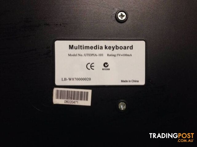 Utopia Computer Multimedia Keyboard - photo 5 of 6
