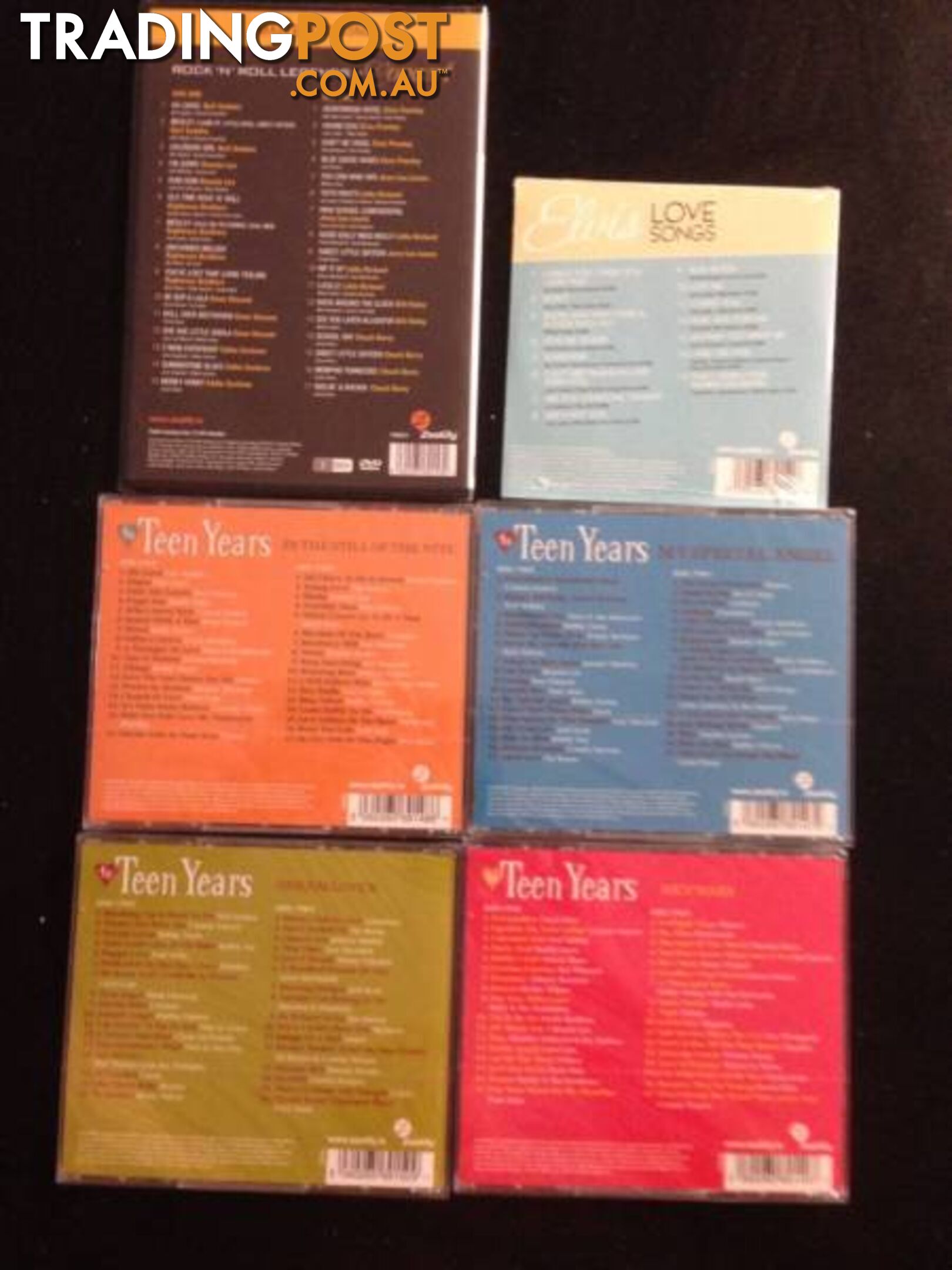 Assorted Music CD / DVD Sets Qty 6